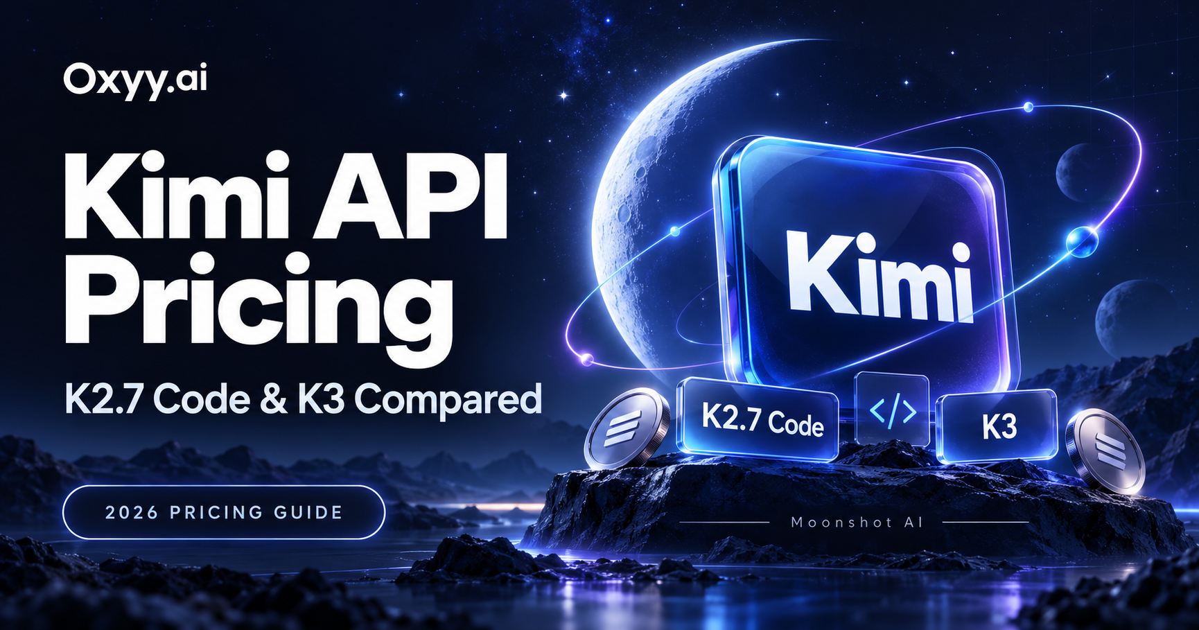 Kimi K2.7 & K3 API Pricing 2026: Moonshot AI Costs Compared