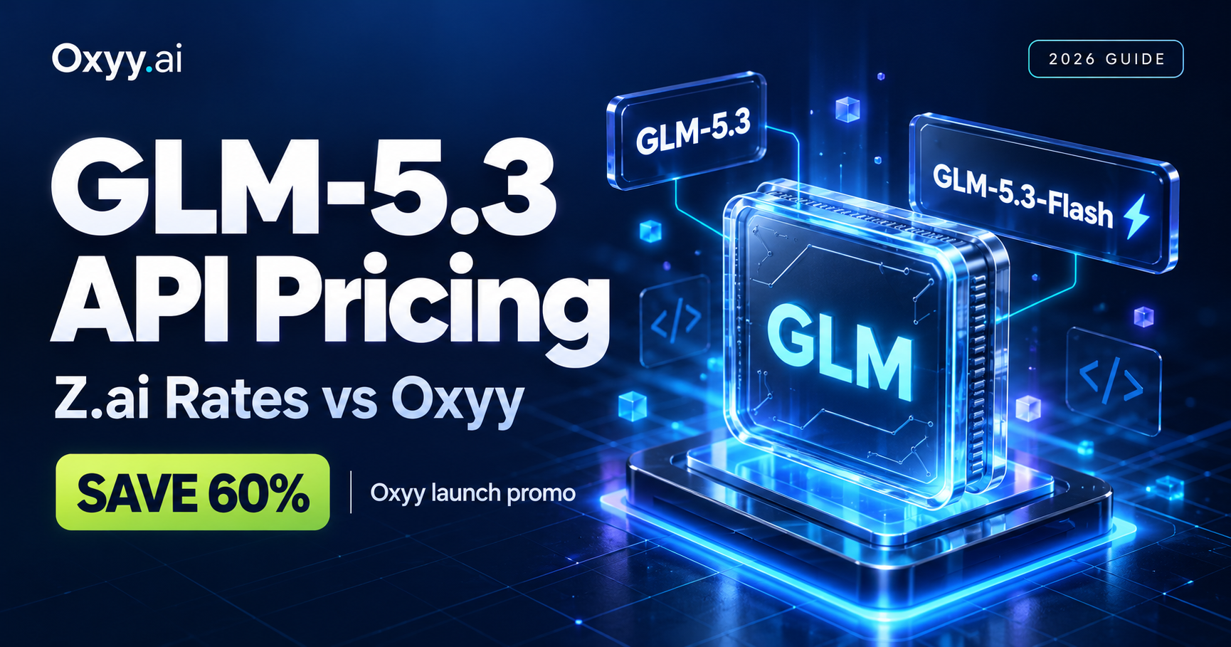 GLM-5.3 API Pricing 2026: Z.ai Rates vs 60% Off ($0.56/$1.76)